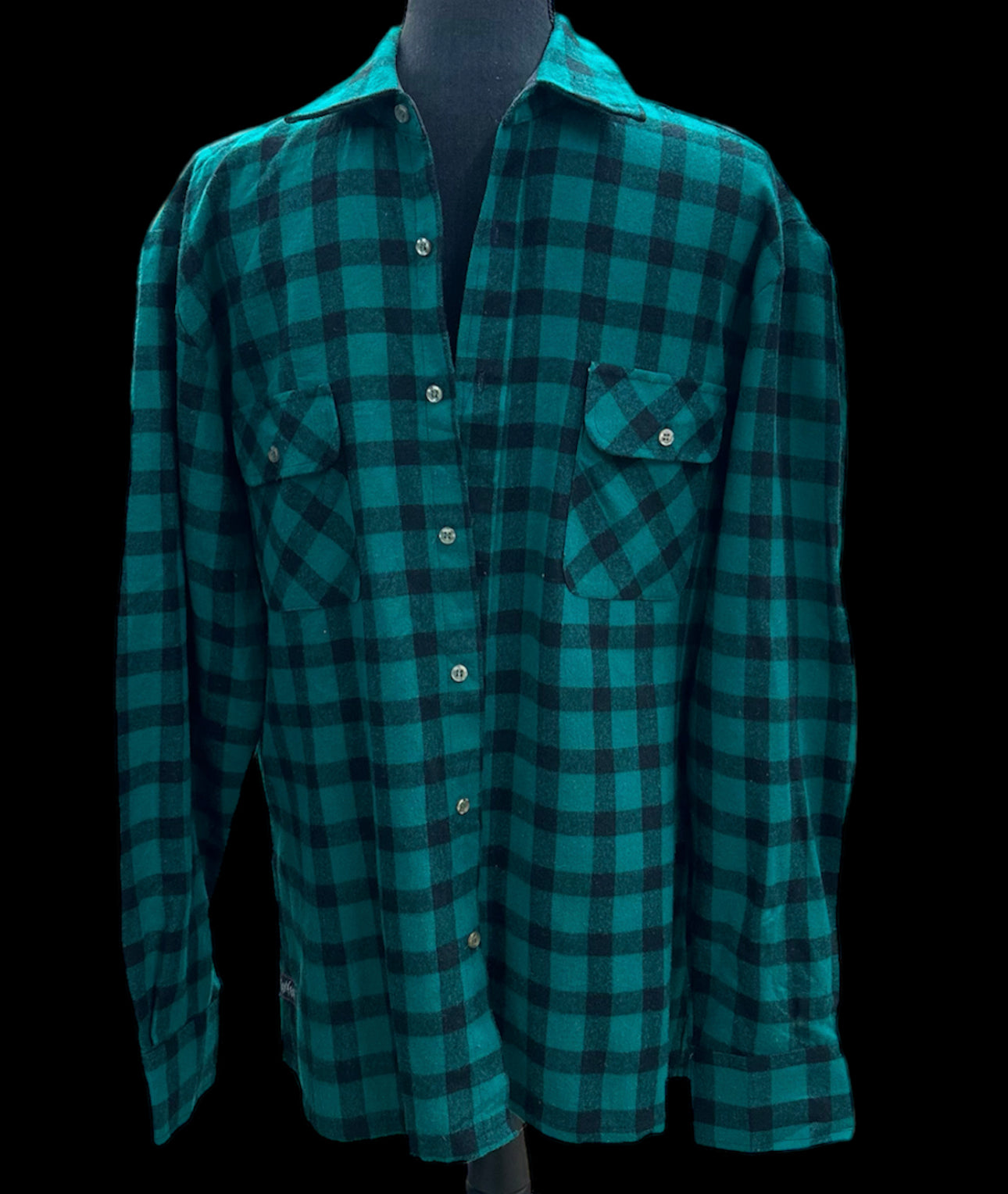 Customized “B.I.G” Graphic Heavy Weight Flannel