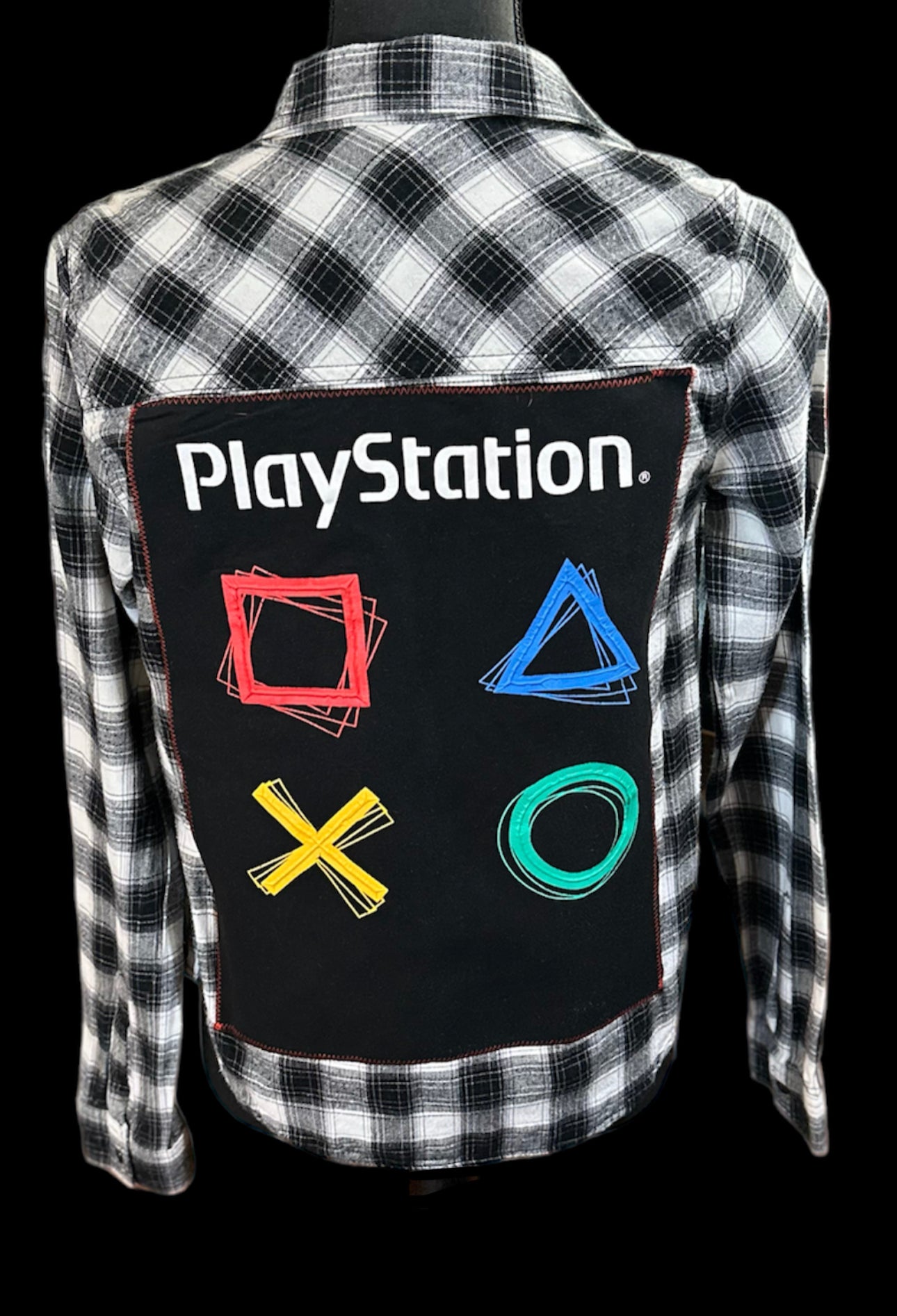 Customized “Beast Mode” Graphic Flannel