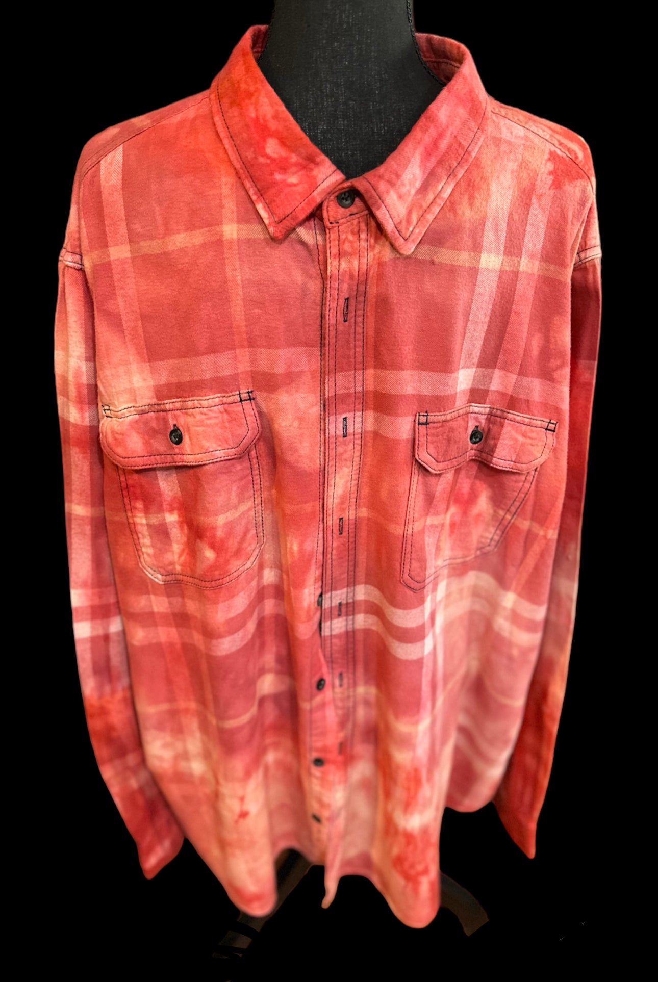 Customized ANIMA “ My Hero” Graphic Reverse Tie Dye