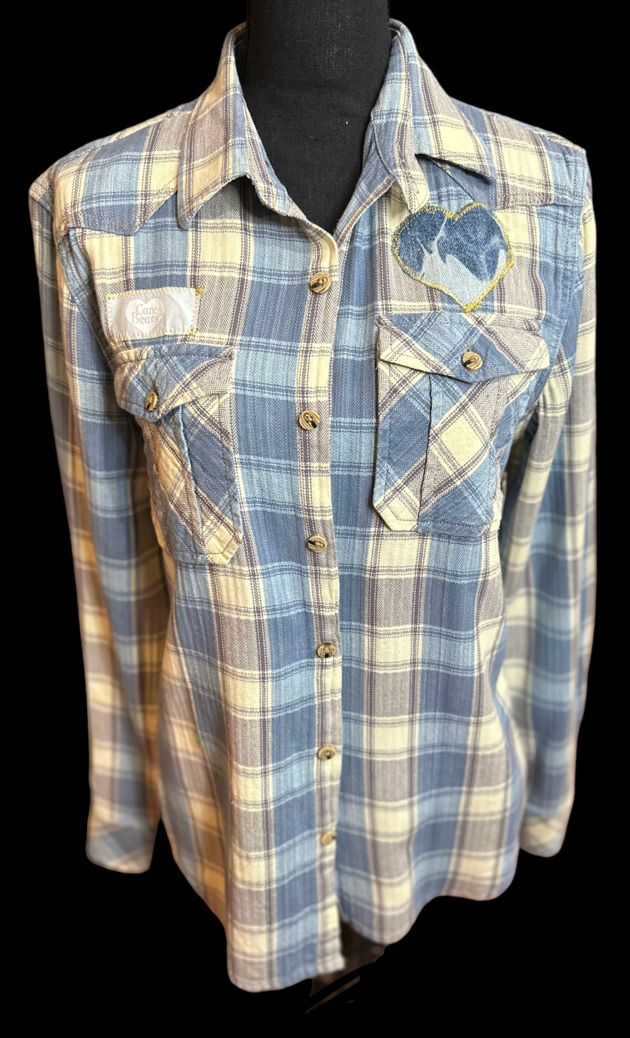 Customized “Care Bears” Graphic Vintage Flannel